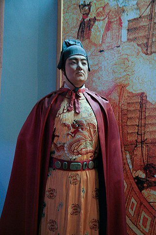 Zheng He wax statue in the Quanzhou Maritime Museum/ jonjanego, CC 表示 2.0