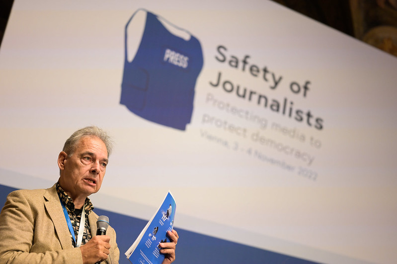 Leon Willems, Director of Free Press Unlimited Credit: BMEIA/Michael Gruber