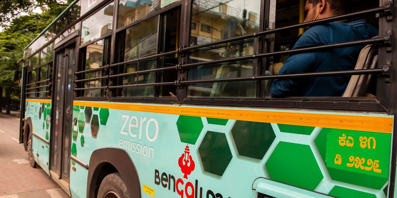 Image: Bengaluru Metropolitan Transport Corporation's electric bus service - PradeepGaurs/Shutterstock