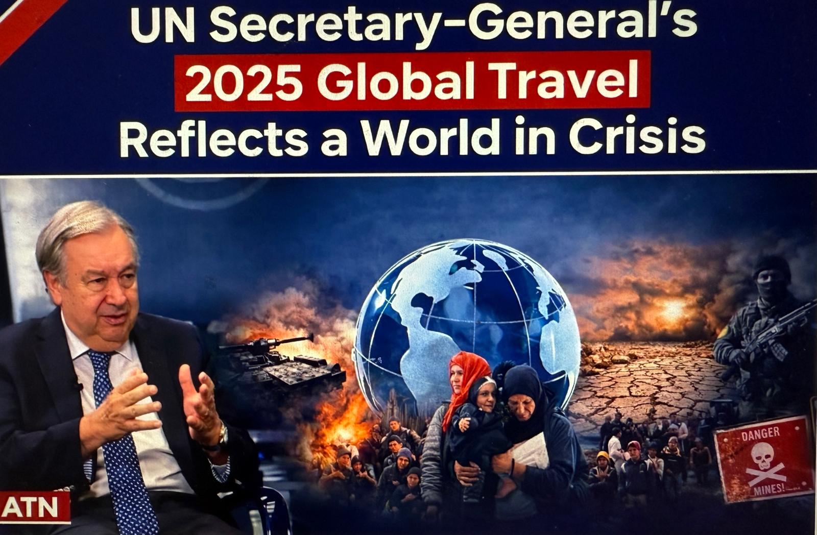 国際コンペティション　2010 国連事務総長の2025年世界行脚は「危機の時代」を映す | INPS Japan